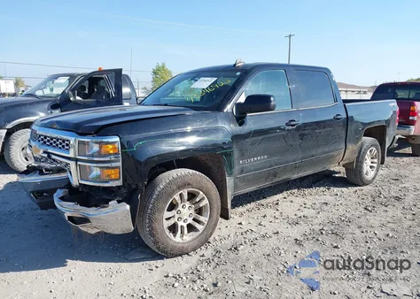 2015 Chevrolet Silverado 1500 1Lt из США, поврежденный, VIN 3GCUKREC5FG419422